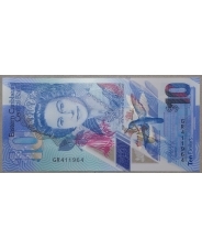 Восточный Карибы 10 долларов 2019 UNC